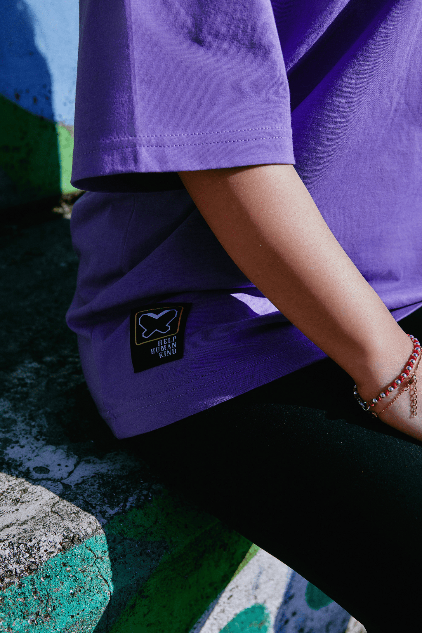 Lavanda - T-Shirt oversize - papilioforpeople
