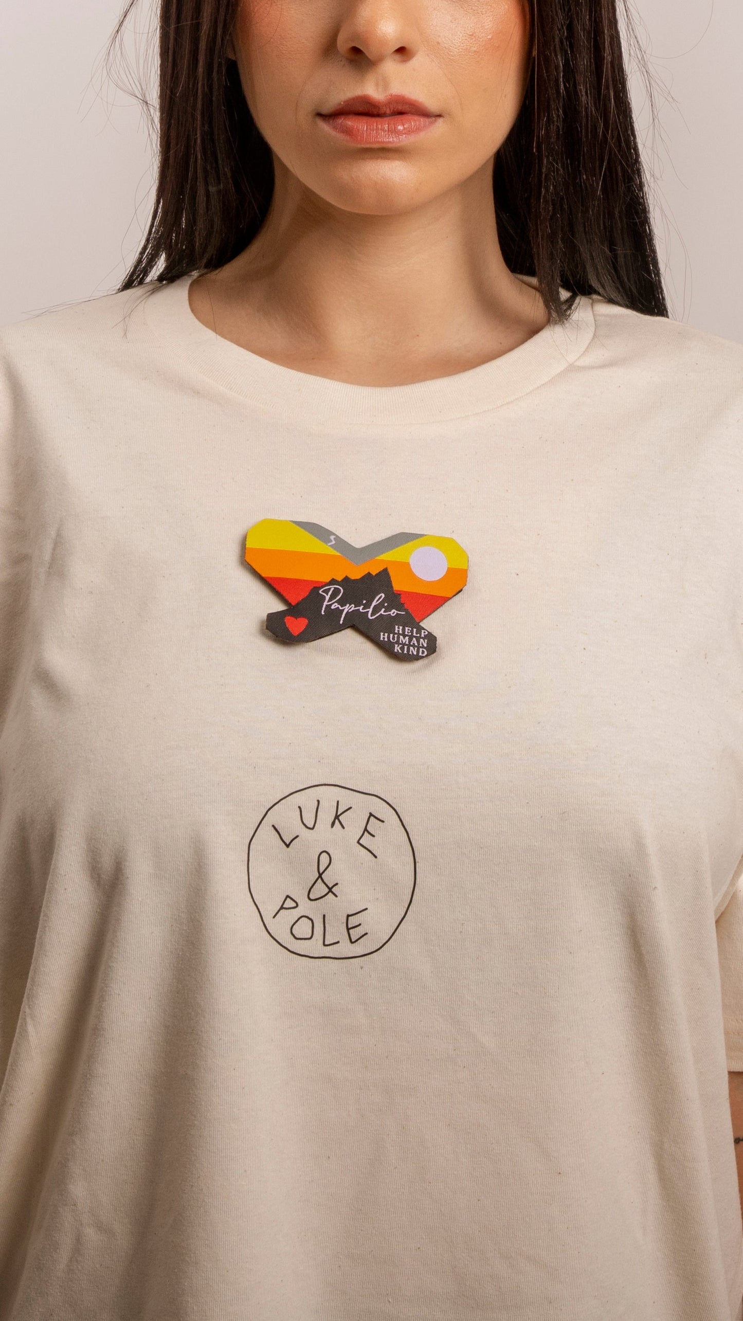 Papyrus - T-Shirt oversize PAPILIO 🦋 Luke&Pole - papilioforpeople
