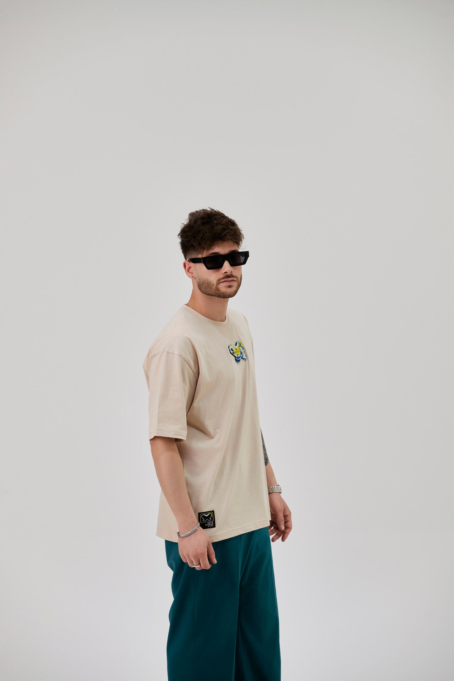 SandStorm- T-Shirt cotone oversize - papilioforpeople
