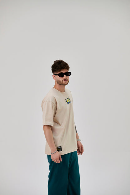 SandStorm- T-Shirt cotone oversize - papilioforpeople