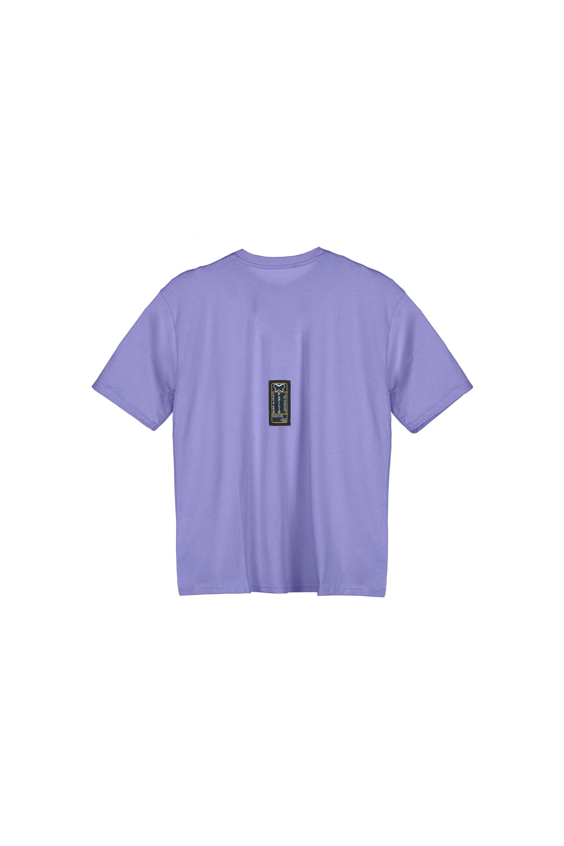 T-shirt in tessuto cotone oversize - Lavanda - papilioforpeople